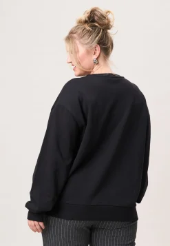 Discount Miss Etam Sweater parel detail Zwart