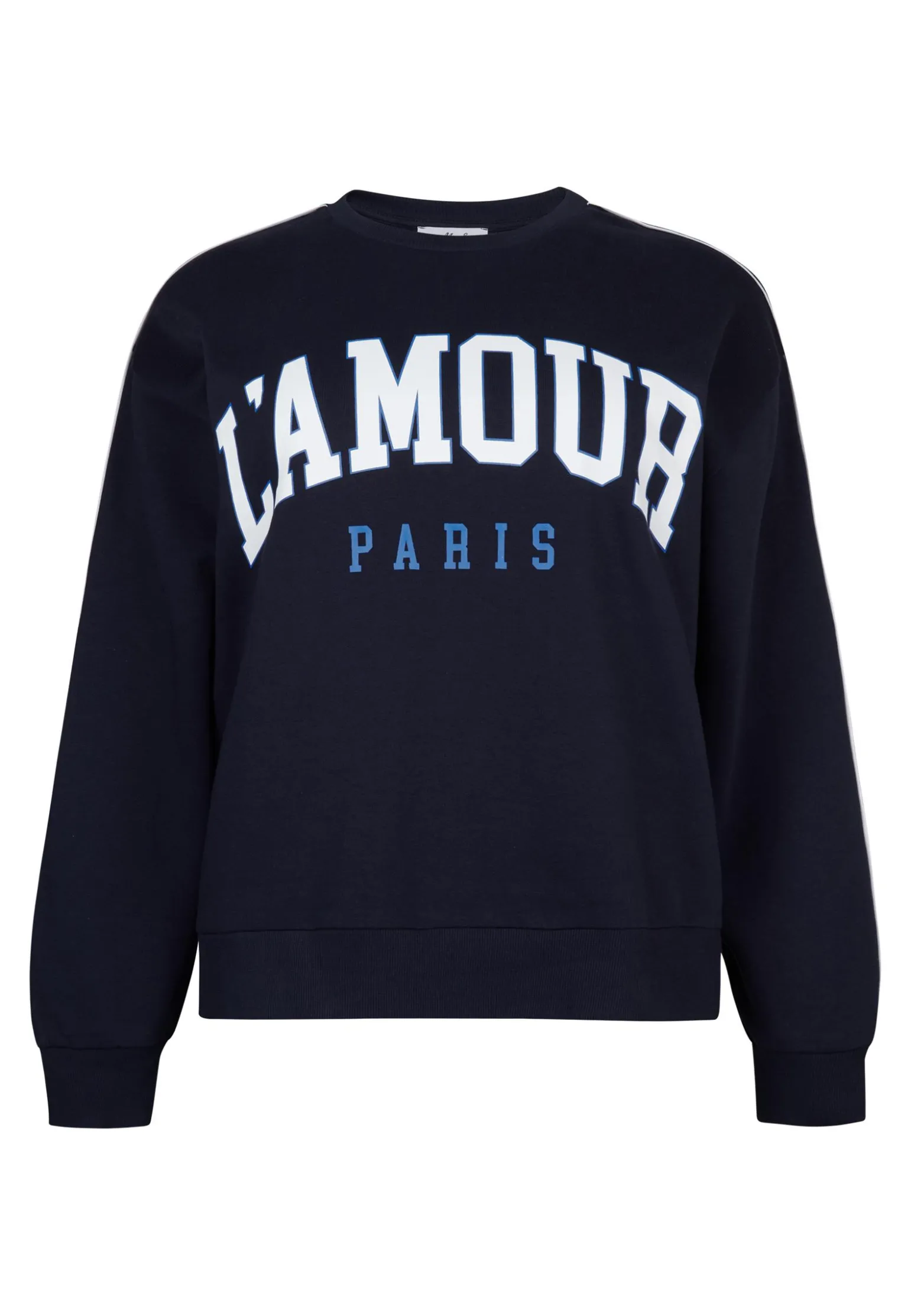 Sale Miss Etam Sweater print blauw Multi donker blue