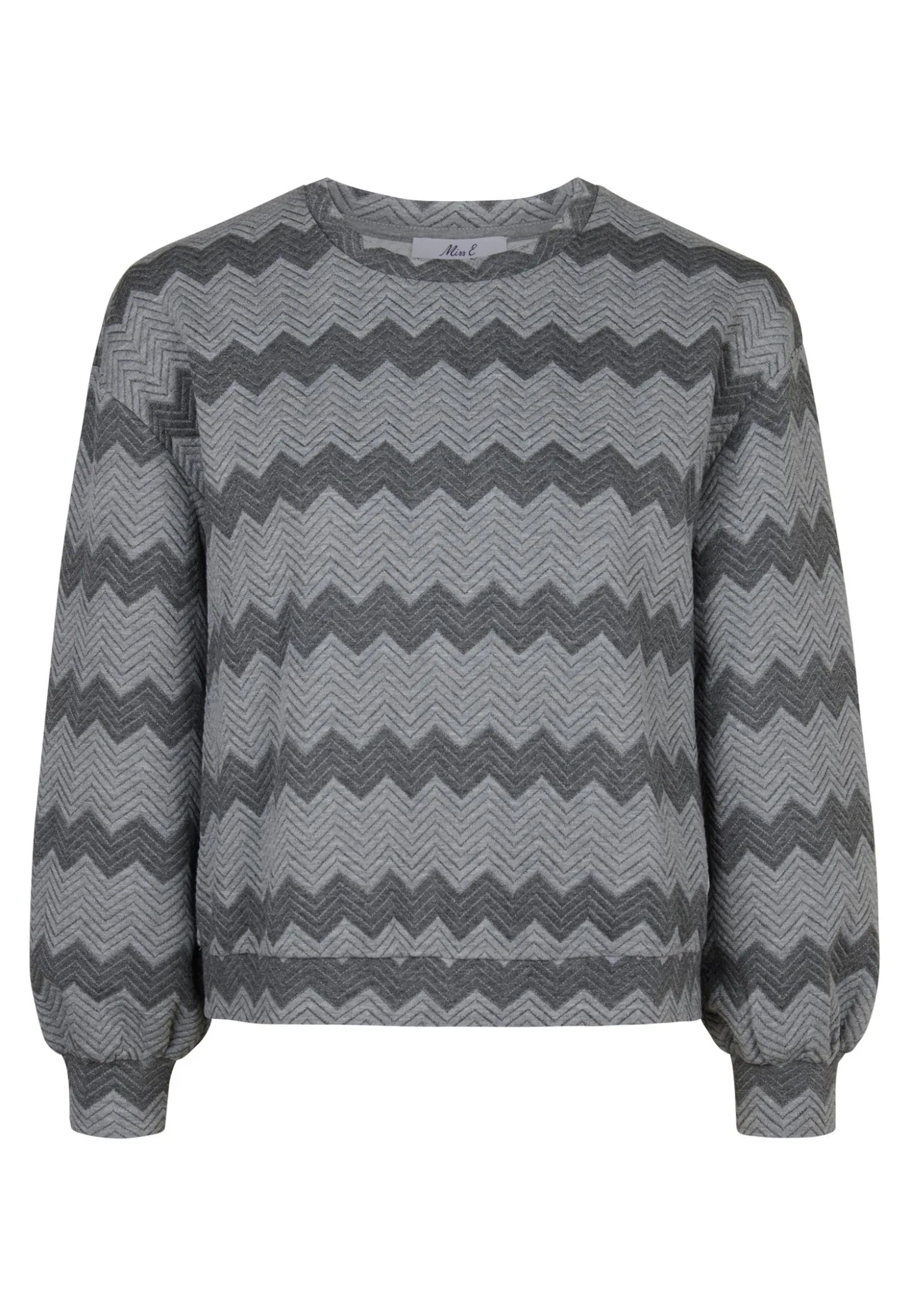 Outlet Miss Etam Sweater print grijs Multi grey