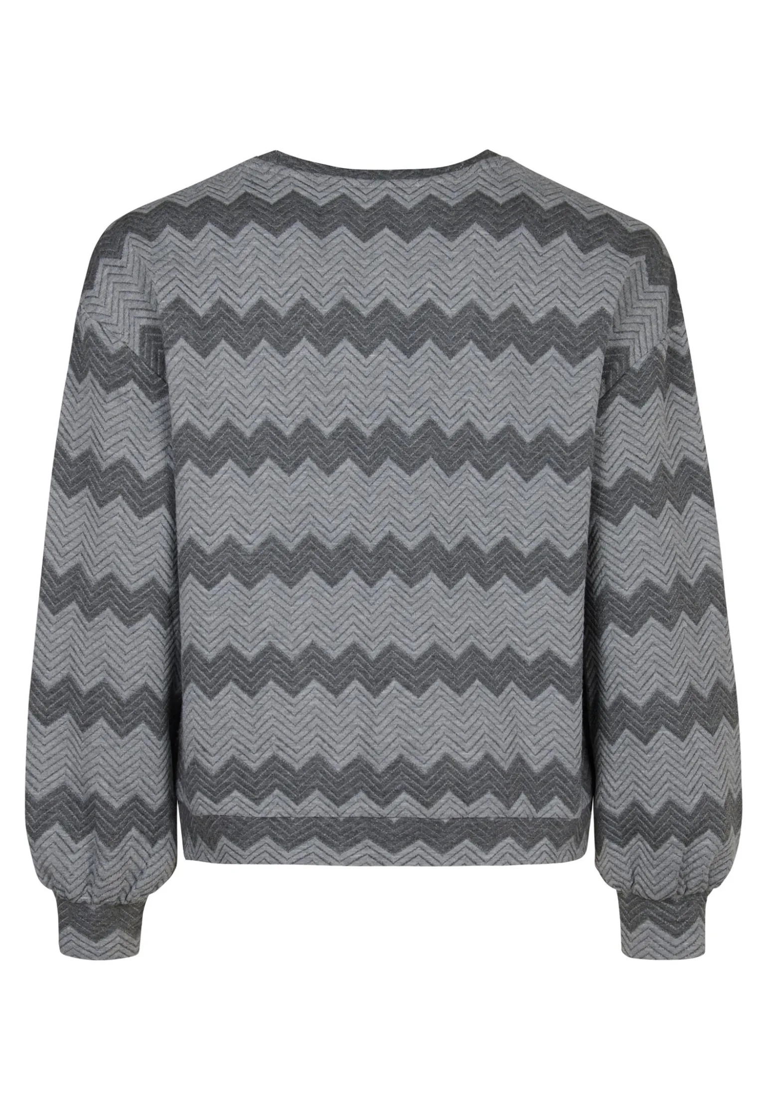 Outlet Miss Etam Sweater print grijs Multi grey
