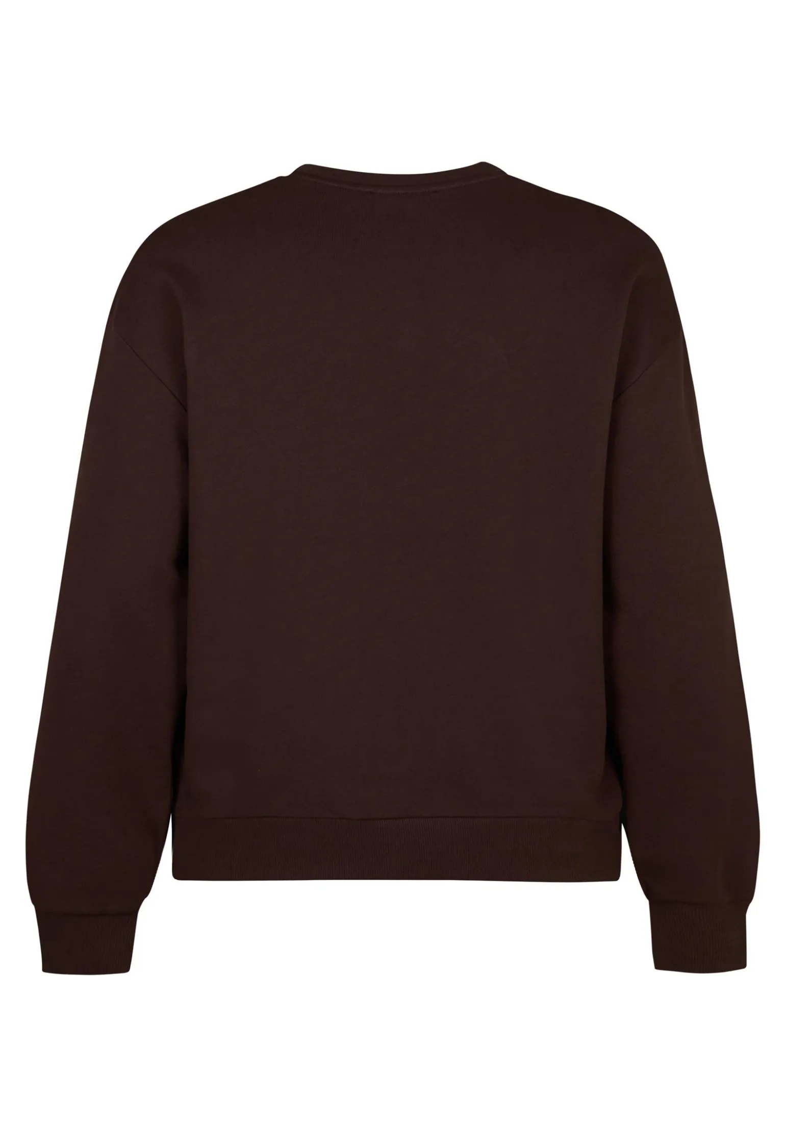 New Miss Etam Sweater tekst bruin Coffee