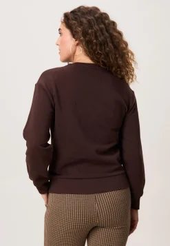 Best Miss Etam Sweater tekst bruin Coffee