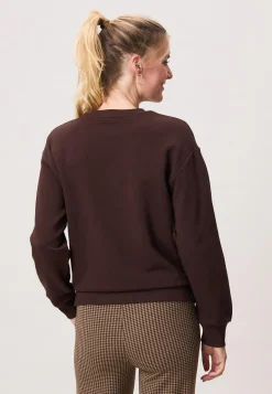Best Miss Etam Sweater tekst bruin Coffee