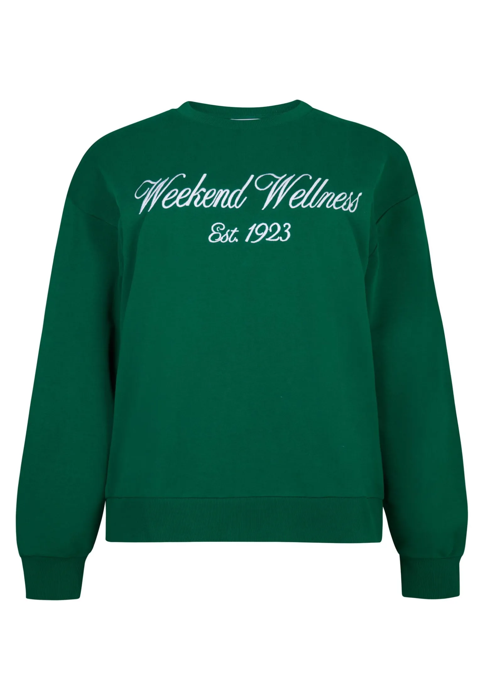 Clearance Miss Etam Sweater tekst groen Multi Emerald