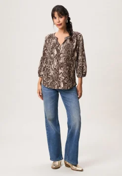 Clearance Miss Etam Top print Multi dark neutral