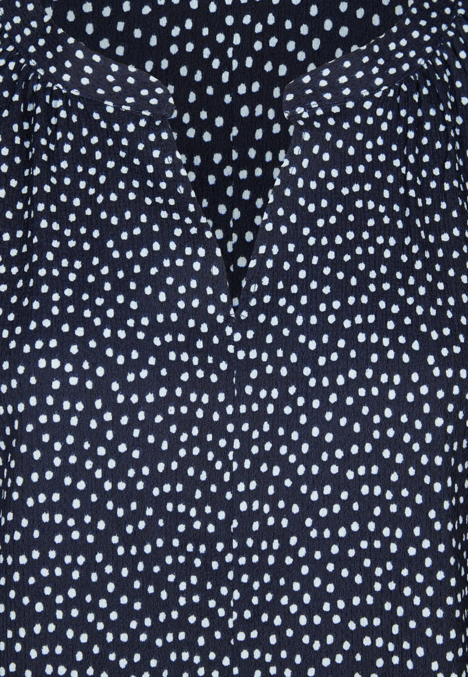 Outlet Miss Etam Top print blauw Multi dark blue off white