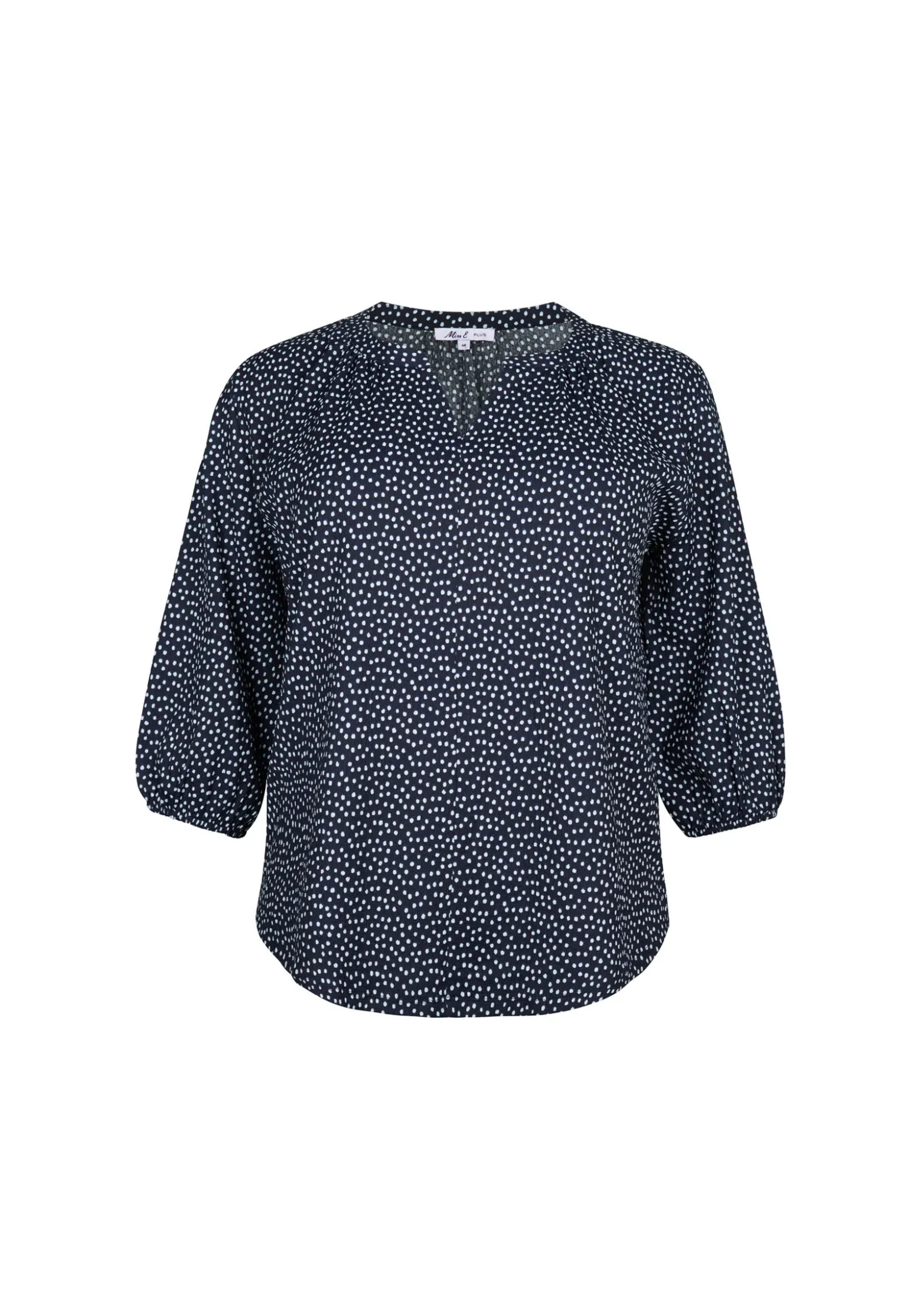 New Miss Etam Top print blauw Multi dark blue off white