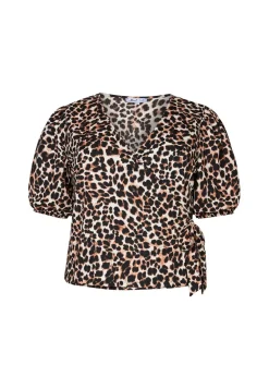 New Miss Etam Top print bruin Multi dark neutral