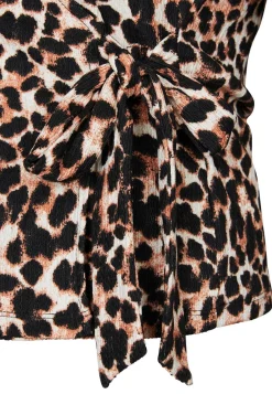 New Miss Etam Top print bruin Multi dark neutral
