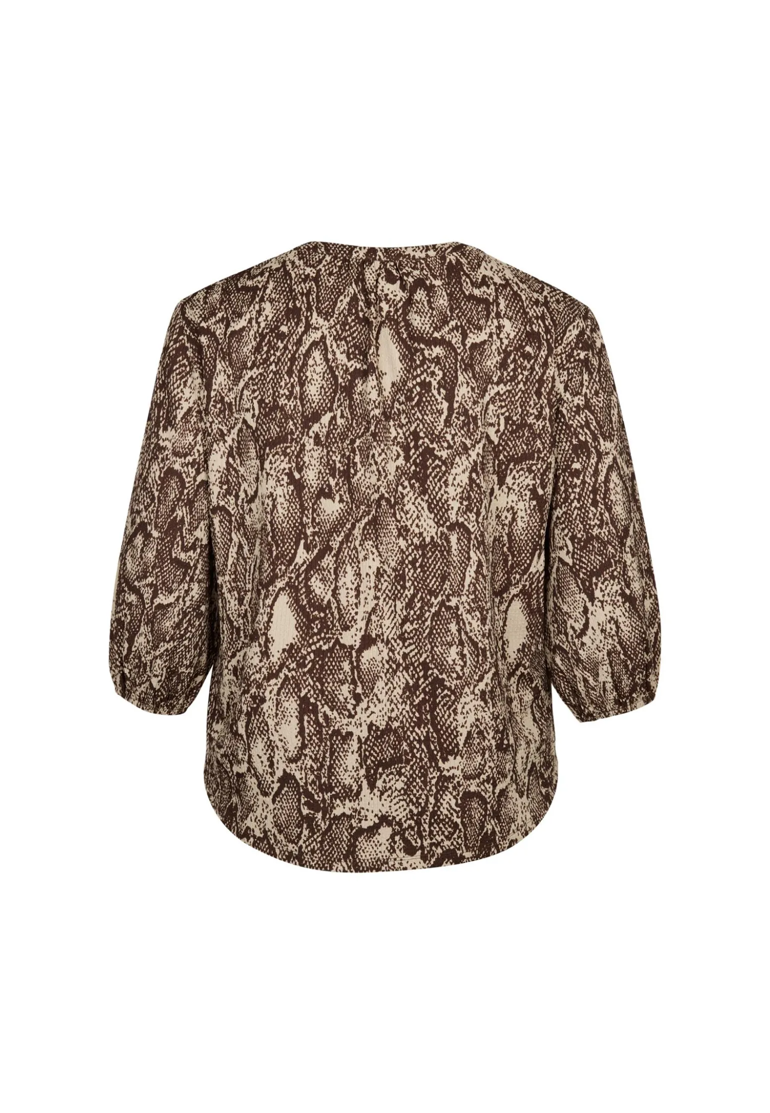 New Miss Etam Top print bruin Multi dark neutral