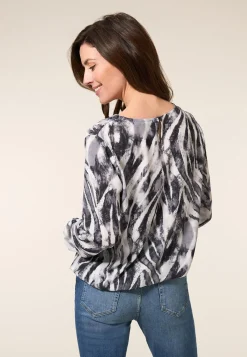 Best Miss Etam Top print grijs Multi grey