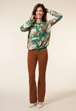Best Miss Etam Top print groen Multi green