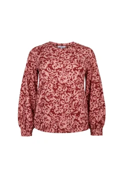 Miss Etam Top print rood Multi dark red