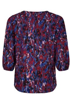 Hot Miss Etam Top print rood blauw Multi rood