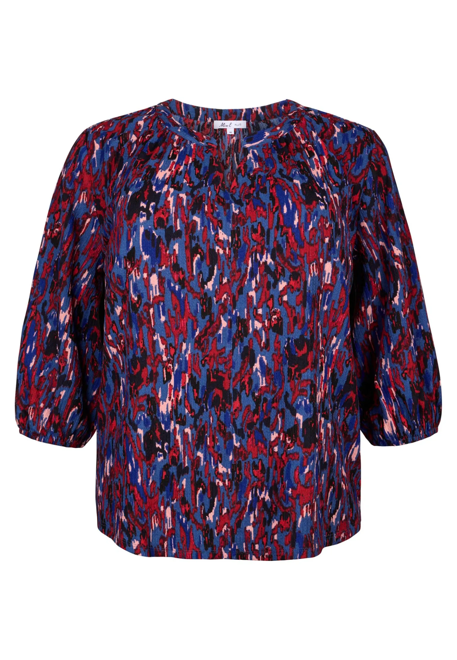 Online Miss Etam Top print rood blauw Multi rood