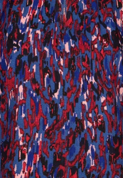 Online Miss Etam Top print rood blauw Multi rood
