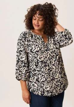 Sale Miss Etam Top print zwart Multi zwart