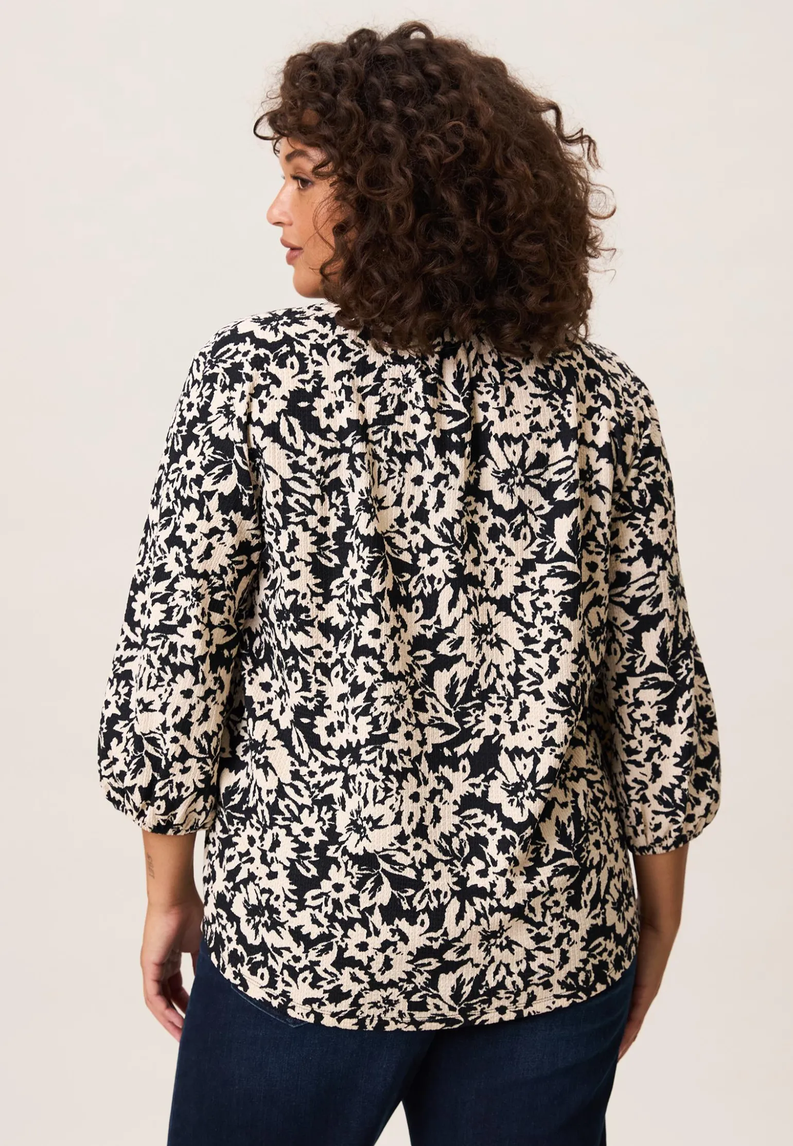 Sale Miss Etam Top print zwart Multi zwart