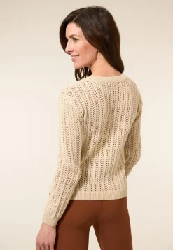 Discount Miss Etam Trui ajour zand Light sand