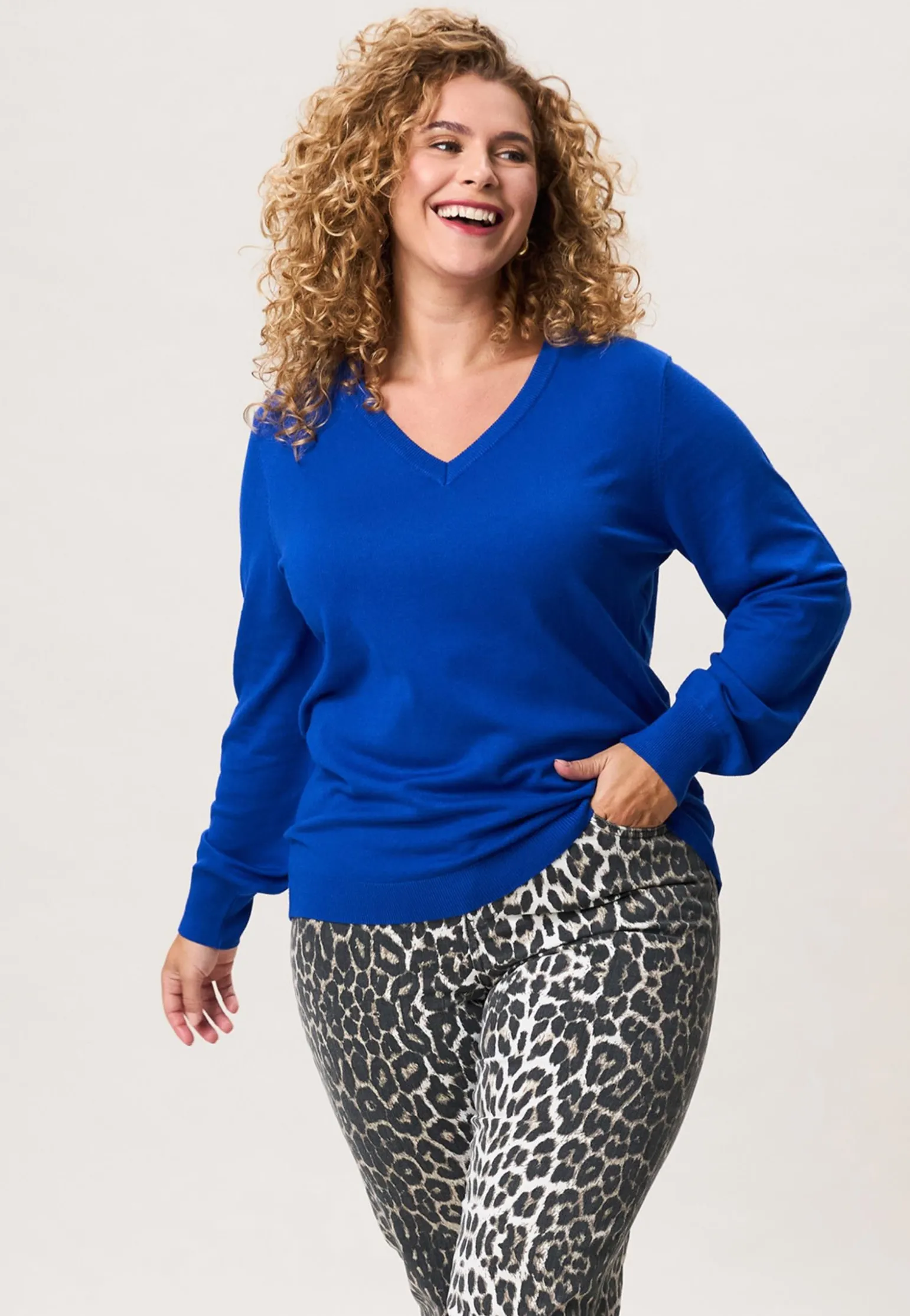 Best Miss Etam Trui blauw Kobaltblauw