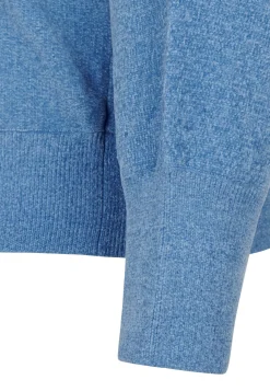 Sale Miss Etam Trui chenille blauw Pacific blue