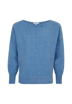 Online Miss Etam Trui chenille blauw Pacific blue