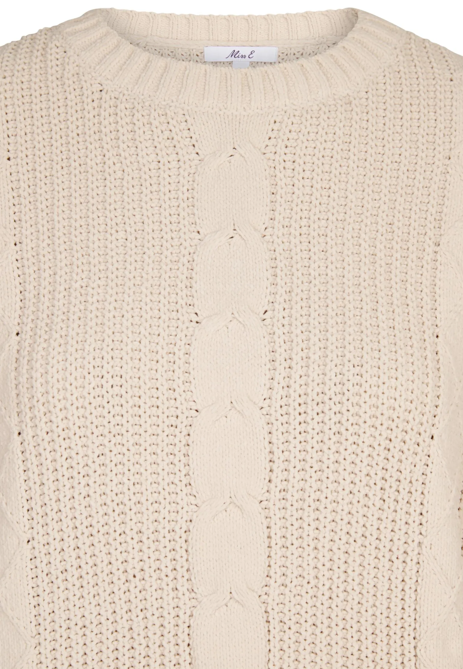 Clearance Miss Etam Trui chenille kabel naturel Light sand