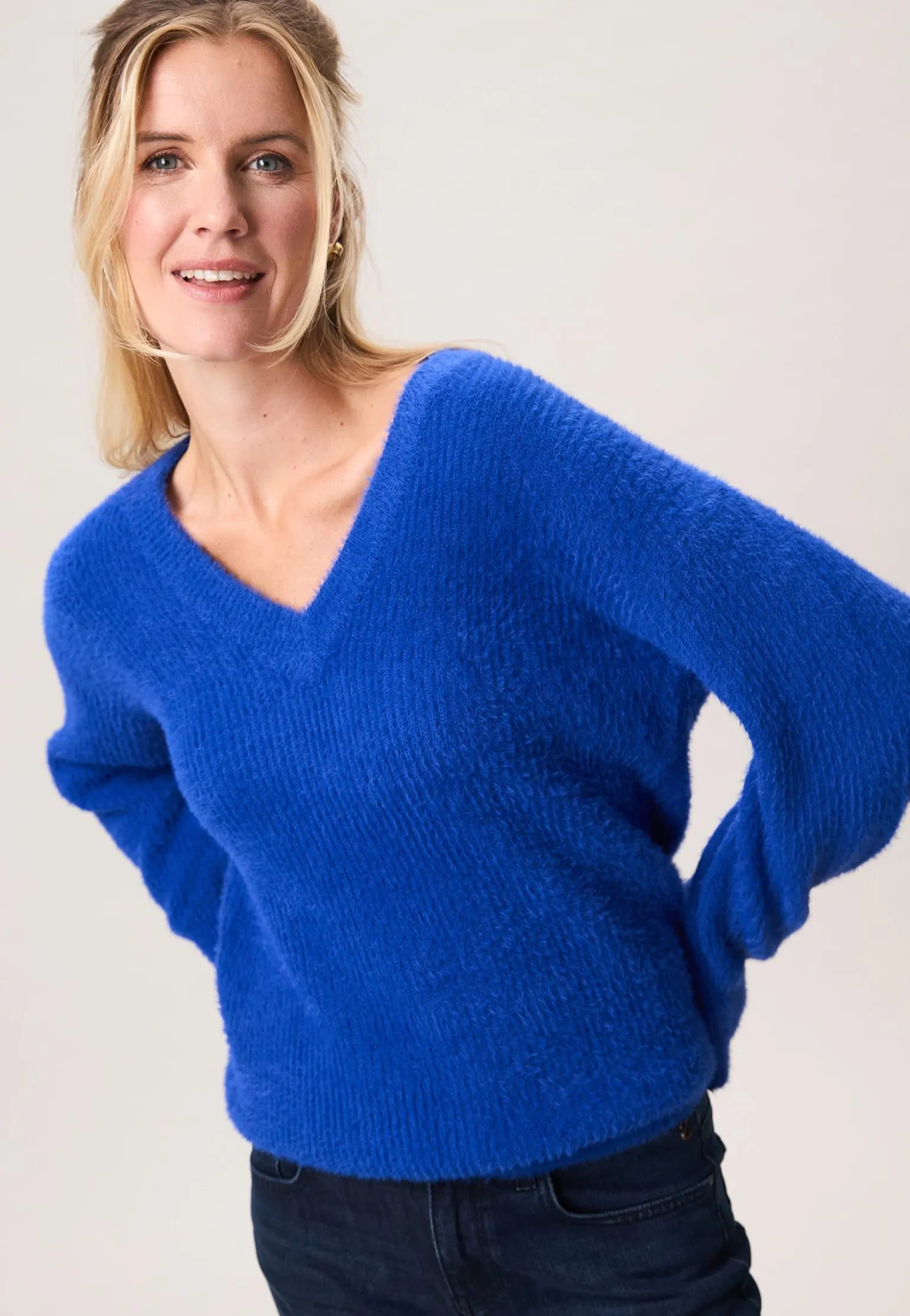Clearance Miss Etam Trui cobalt blauw Kobaltblauw