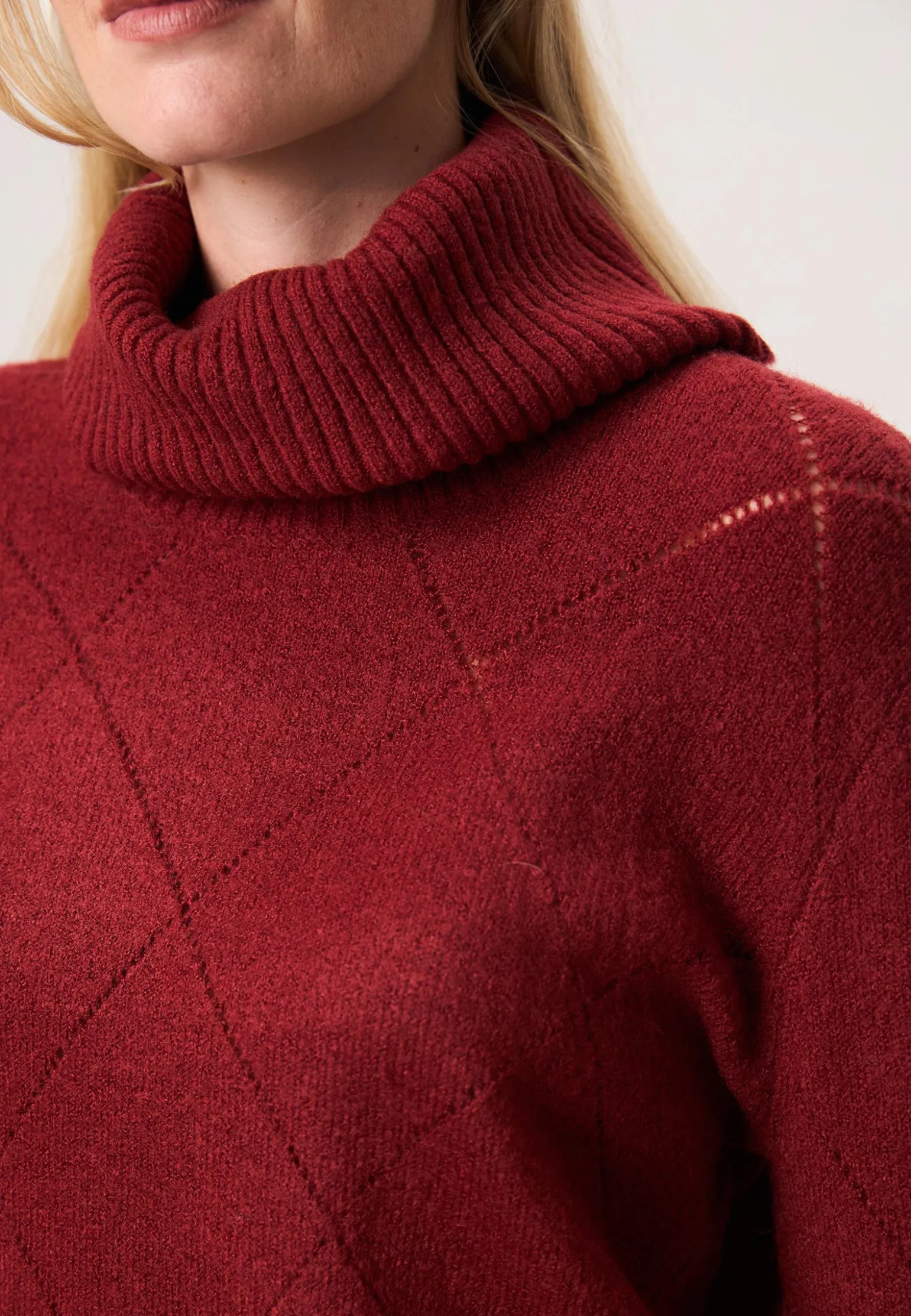 Clearance Miss Etam Trui col donker rood Dark red