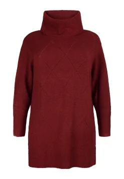 Discount Miss Etam Trui col donker rood Dark red