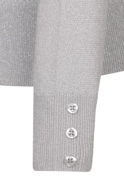 Hot Miss Etam Trui col glitter zilver Multi silver