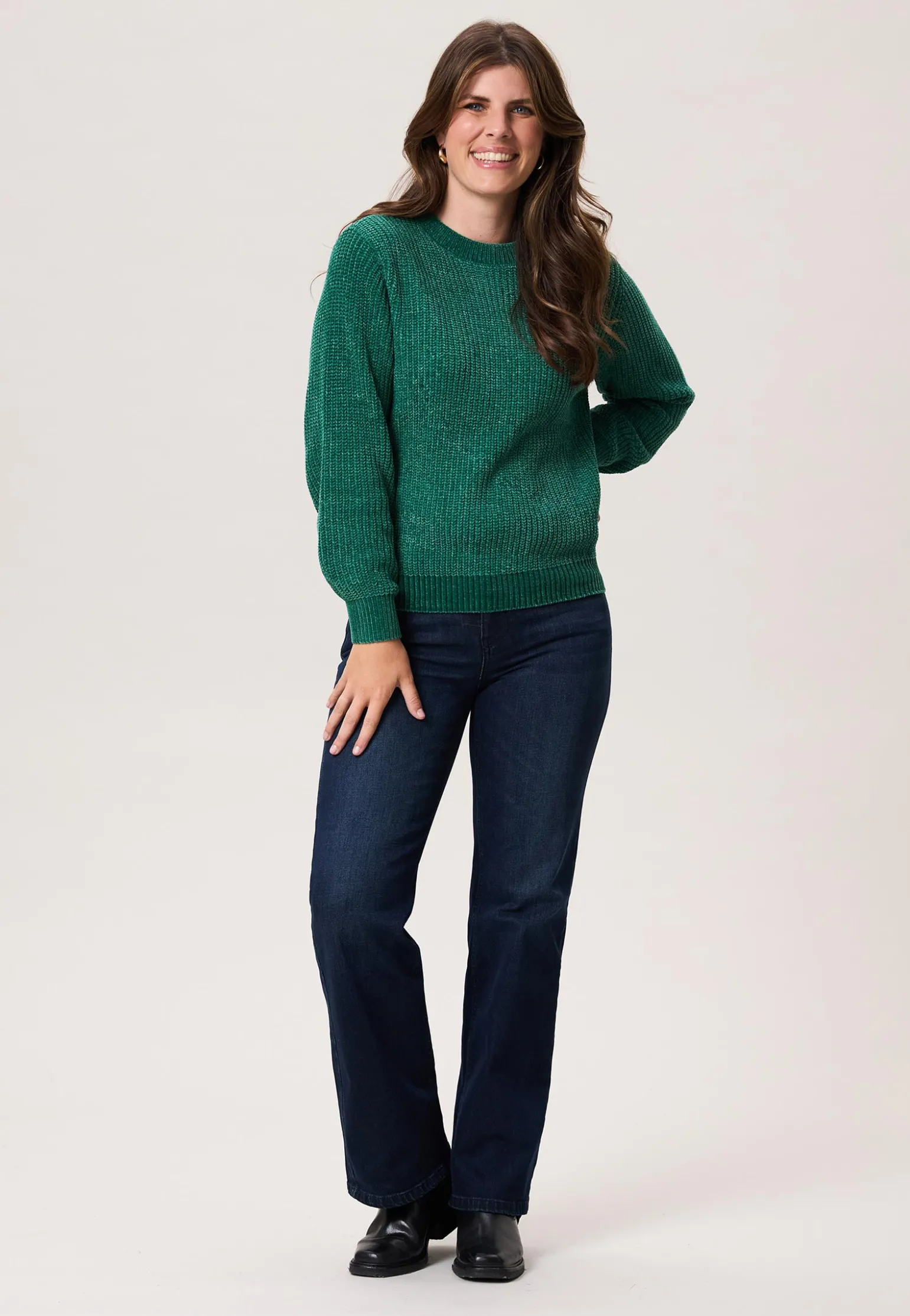 Hot Miss Etam Trui groen Emerald