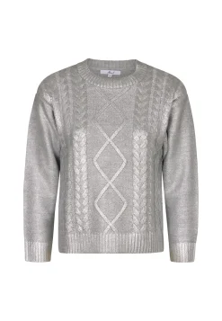 New Miss Etam Trui metallic grijs Multi silver
