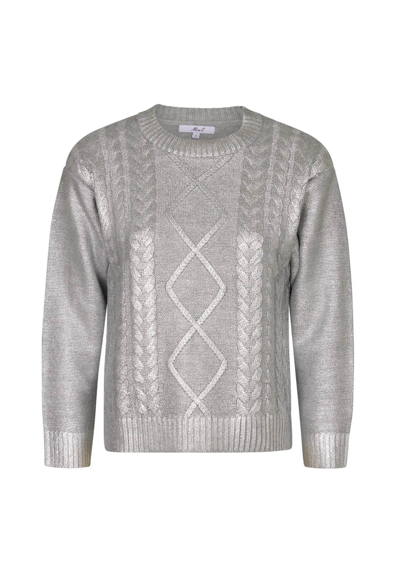 New Miss Etam Trui metallic grijs Multi silver