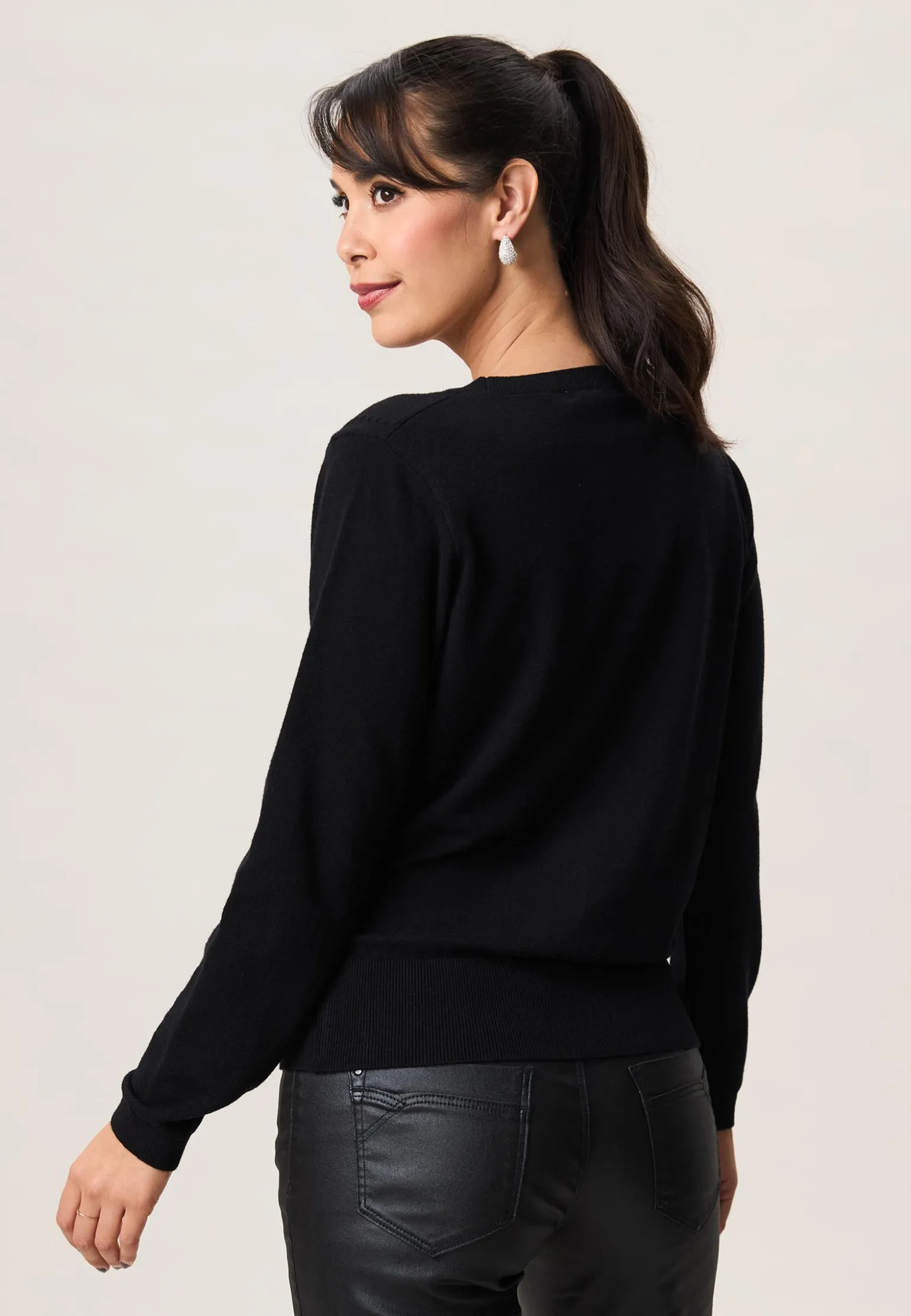 Clearance Miss Etam Trui parels Zwart