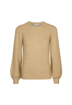 New Miss Etam Trui rib beige Sand melange