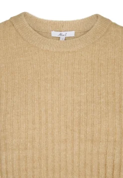 New Miss Etam Trui rib beige Sand melange
