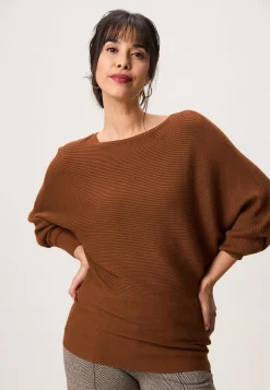 Online Miss Etam Trui rib bruin Mocca