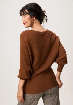 Online Miss Etam Trui rib bruin Mocca