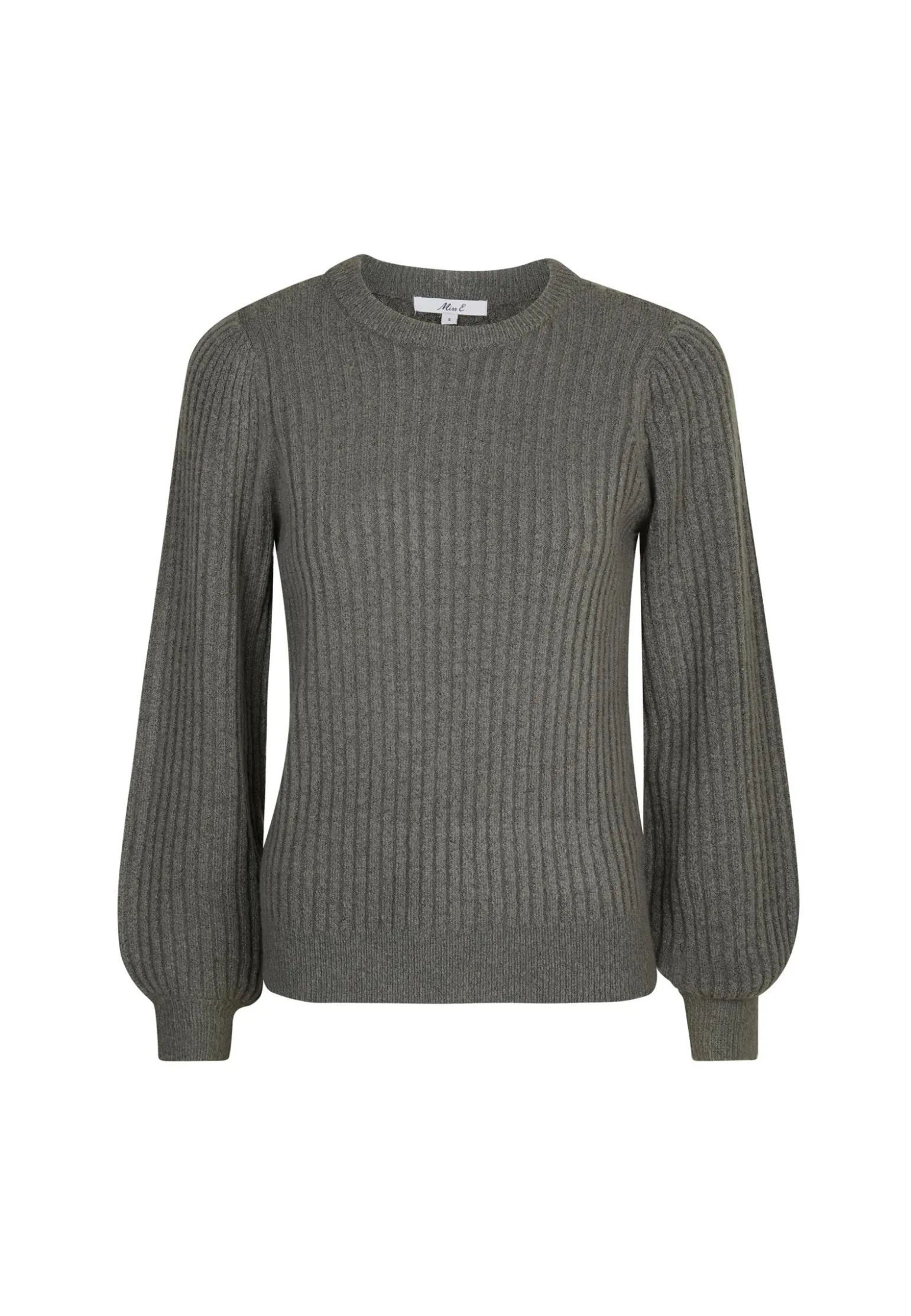 New Miss Etam Trui rib grijs Grey melange