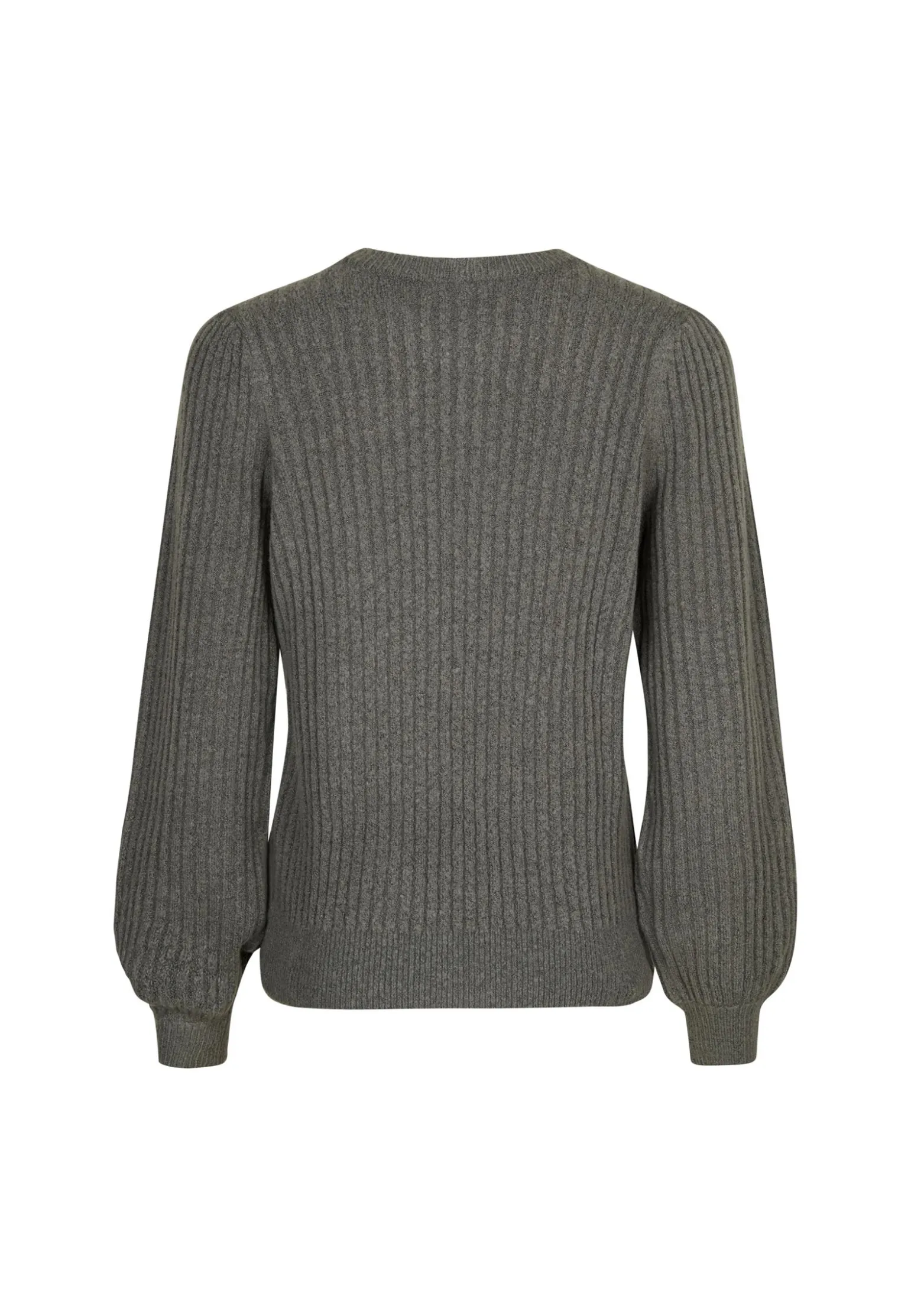 New Miss Etam Trui rib grijs Grey melange