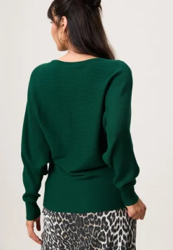 Miss Etam Trui rib groen Pinegreen