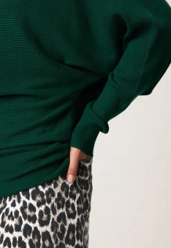 Miss Etam Trui rib groen Pinegreen