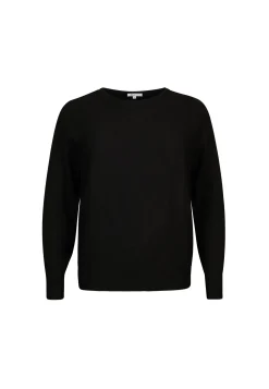 Discount Miss Etam Trui rib Zwart