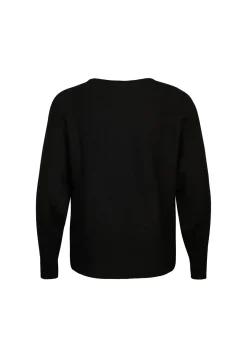 Discount Miss Etam Trui rib Zwart
