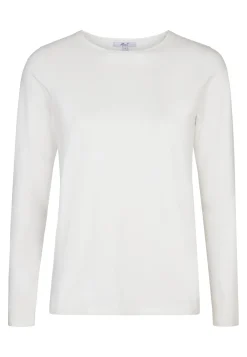 Online Miss Etam T-shirt lange mouw wit Off white