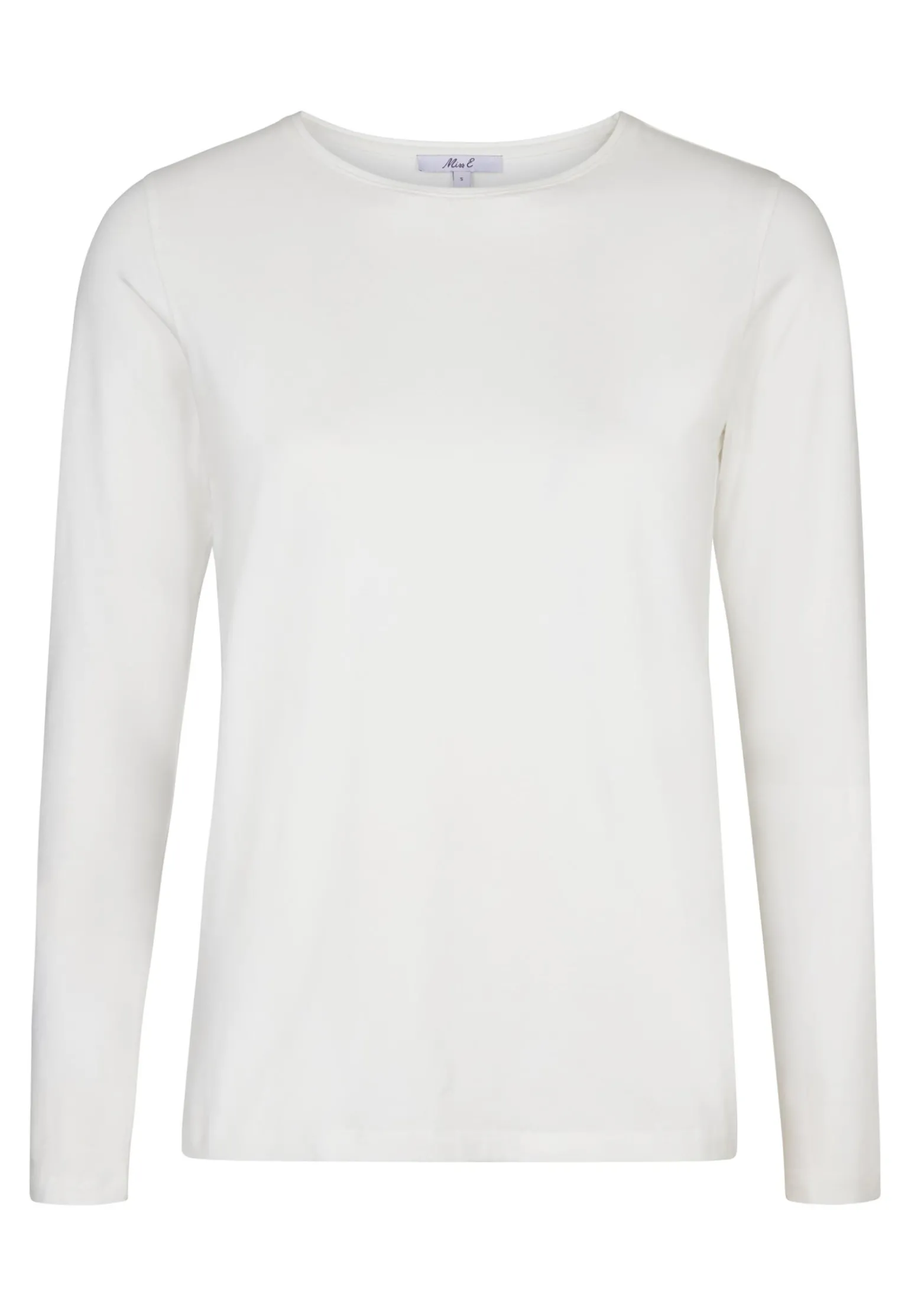 Online Miss Etam T-shirt lange mouw wit Off white
