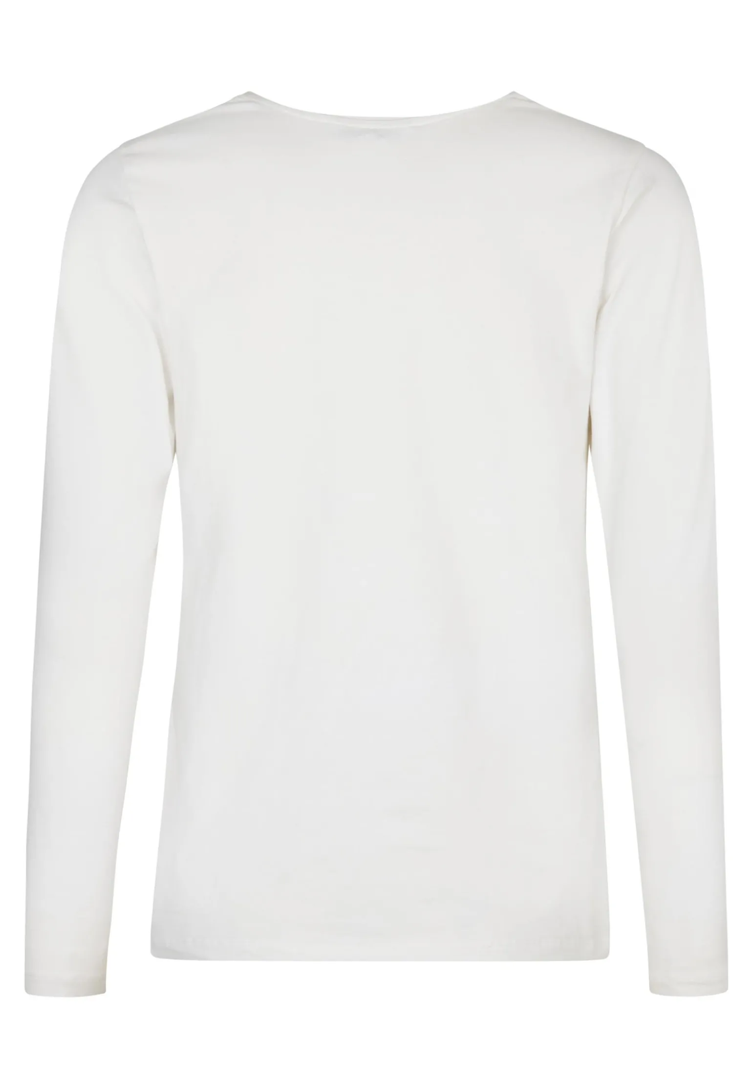 Online Miss Etam T-shirt lange mouw wit Off white