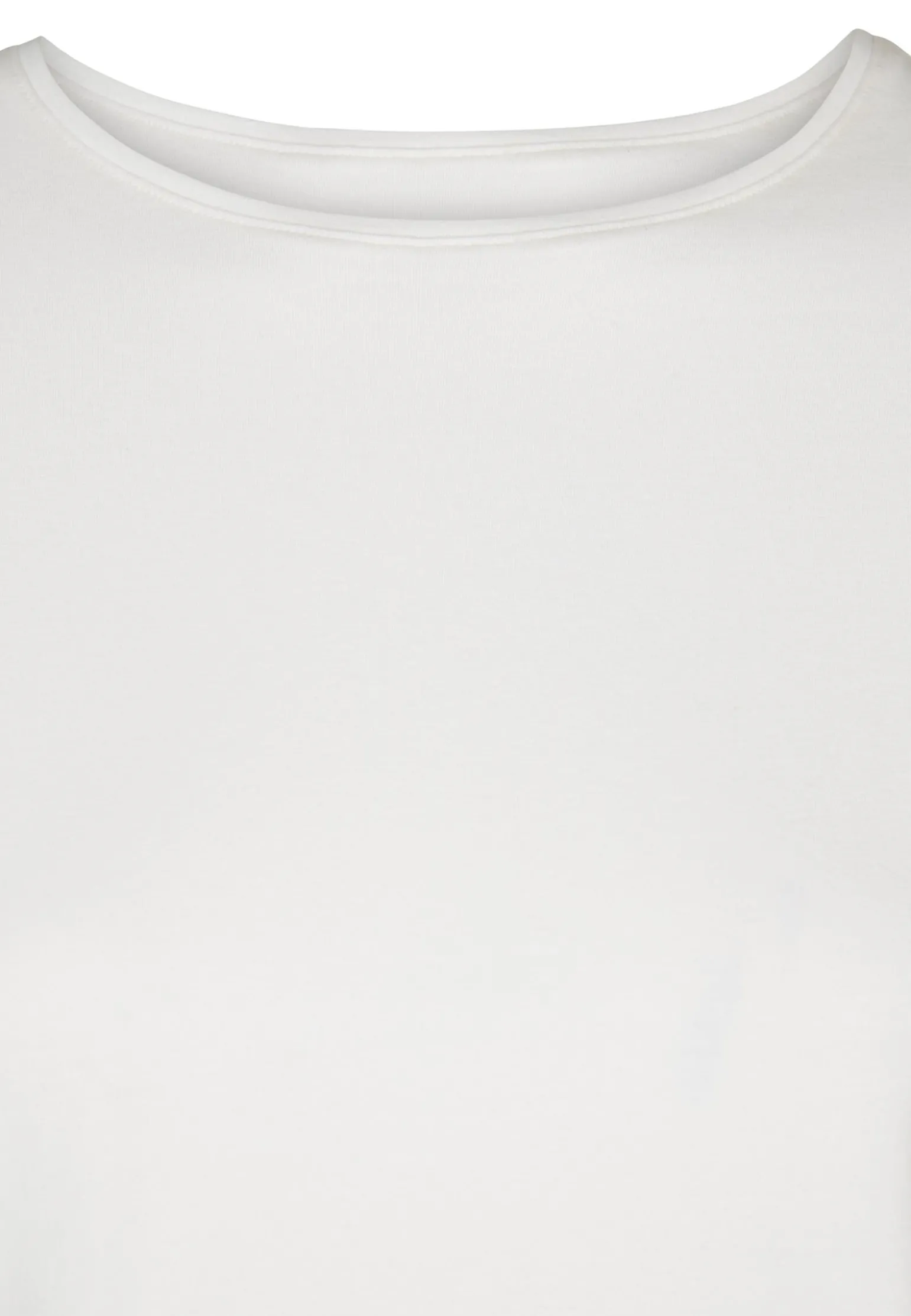 Online Miss Etam T-shirt lange mouw wit Off white