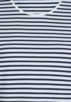 Best Miss Etam T-shirt streep Multi donker blue